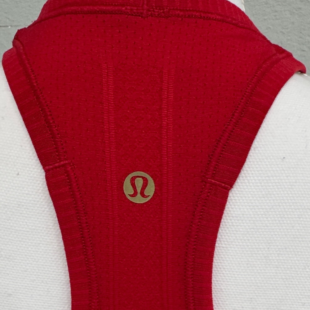 lululemon athletica Red Racerback Tank Top - Picture 4 of 4